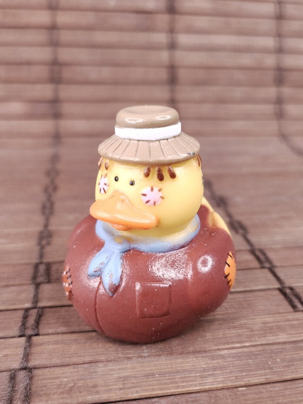 Fall Scarecrow Dashboard Duck Thanksgiving Rubber Duckie Bath Toy